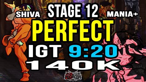 STREETS OF RAGE 4 SHIVA MANIA PERFECT STAGE 12 140K IGT 9 20