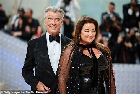 Met Gala 2023: Pierce Brosnan looks dapper in a tuxedo as devoted ...