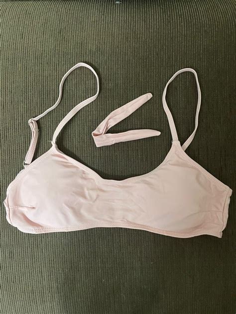 Way Highwaist Bikini In Nude Light Pink Women S Fashion Swimwear Bikinis Swimsuits On