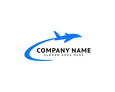 Jet Plane Logo Design Template Sign Icon Corporate Vector Sign Icon