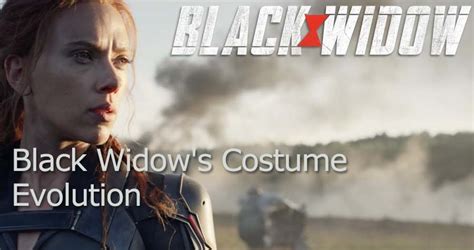 Black Widow’s costume evolution from old to the new Black Widow 2020 ...