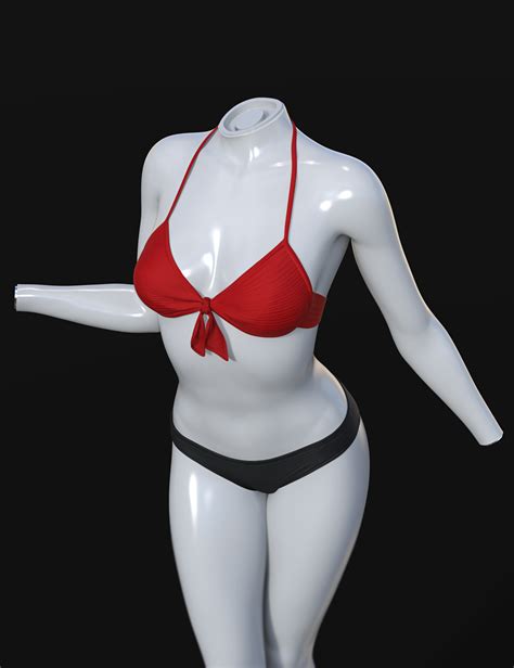 Dforce Su Summer Bikini For Genesis And Female Daz D