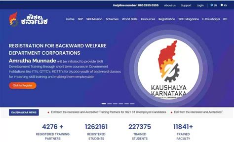 Kaushalya Karnataka: Online Registration, Login & Job Search ...