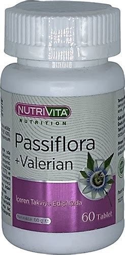 Nutrivita Nutrition Passiflora Valerian 60 Tablet Fiyatları