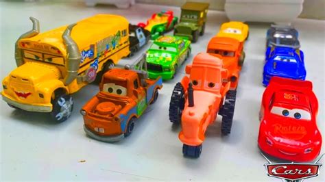 Looking For Disney Cars Lightning Mcqueen Sally Carrera Mater Mack Cruz Ramirez Chick Hicks