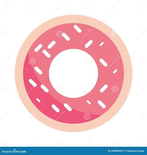 Icono De Donut Dulce Ilustraci N Del Vector Ilustraci N De Convite