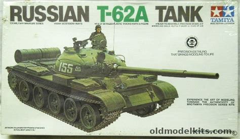 Tamiya 1 35 Russian T 62A Tank T62 MM208A