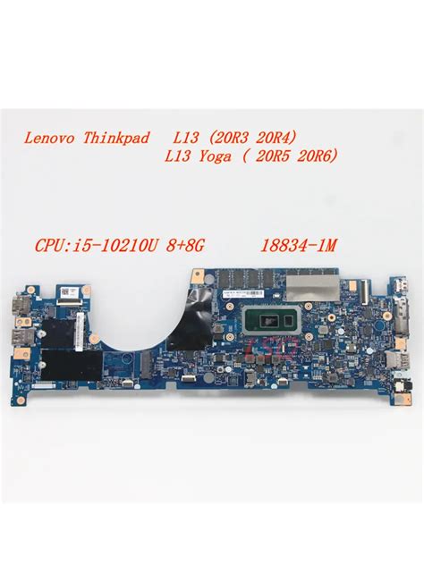 New Orig For Lenovo Thinkpad L13 L13 Yoga Laptop Motherboard Mainboard Cpu I5 10210u 8 8g