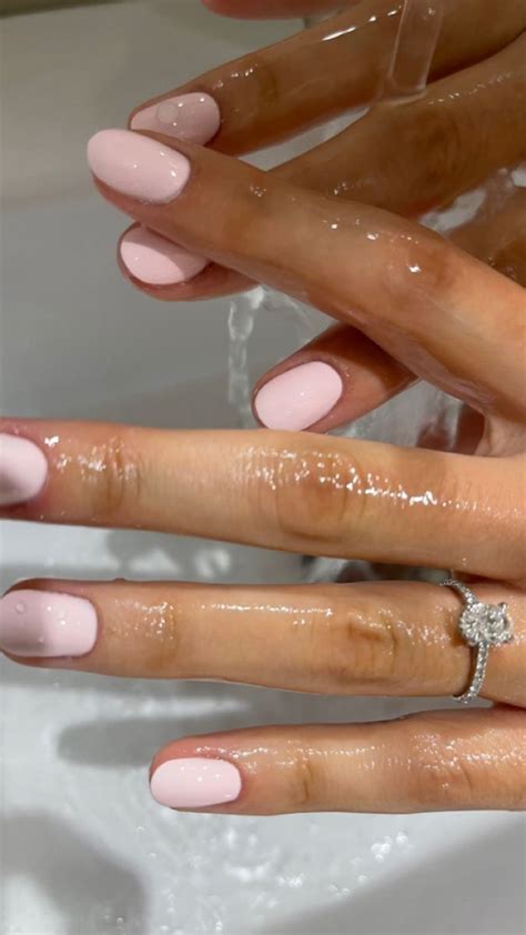 Nail Inspo Pink Nails Gel Nails Short Nails Simple Nail Designs