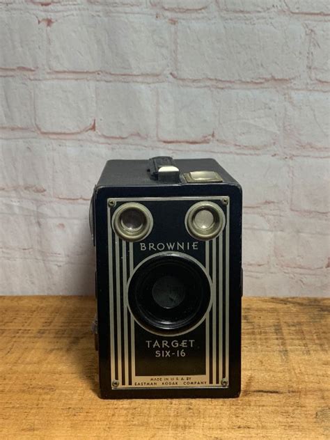 Vintage Eastman Kodak Brownie Camera Target Six 16 Boardwalk Vintage