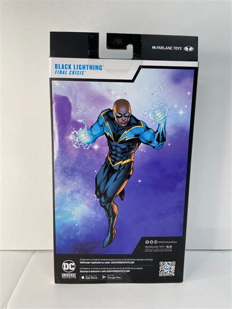 Mcfarlane Dc Multiverse Black Lightning Gold Label Action Figure