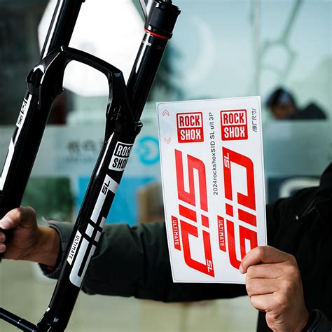 Rockshox Sid Sl Ult P Fork Sticker For Mtb Cycling Decals Clear