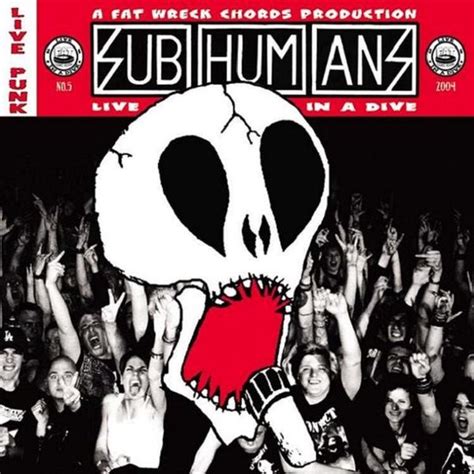 Subhumans Uk Live In A Dive Cd Subhumans Uk Cd Album