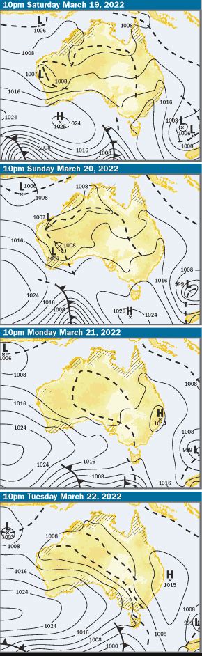 Bureau Of Meteorology New South Wales On Twitter Showers And Cooler