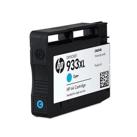 HP 933XL Cyan Officejet Inkjet Cartridge CN054AE