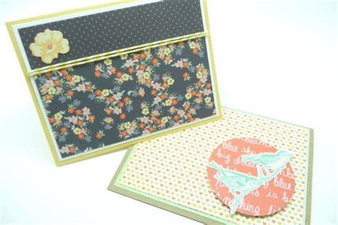 Birthday Card Set Of Two Classy Feminine Birthday Card Set Etsy