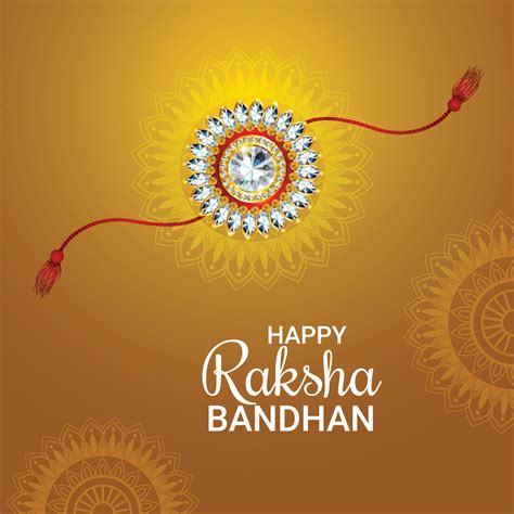 Festival Indio Feliz Raksha Bandhan Fondo De Celebración 7303715 Vector