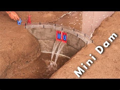 - YouTube | Dam construction, Dam, Mini