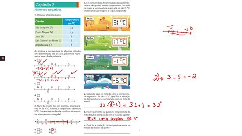 Atividades De Numeros Inteiros Ano