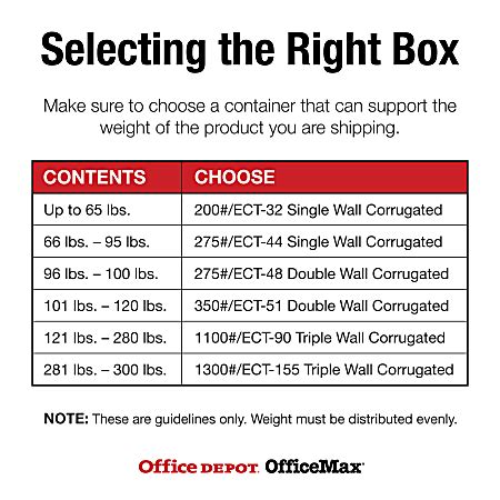 Partners Brand Double Wall Corrugated Boxes 12 x 12 x 12 Pack Of 15 - Office Depot