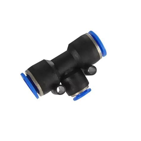 PEG16 12 Pneumatic Unequal Union Quick Connector Joint 3 Way Element