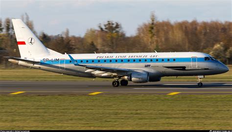 Sp Lim Lot Polish Airlines Embraer Erj Lr Erj Lr Photo