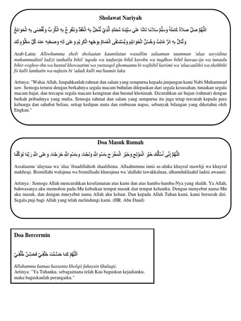 Doa Harian | PDF