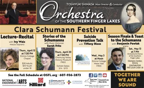 The Clara Schumann Festival Season Finale The Arts Council Of The