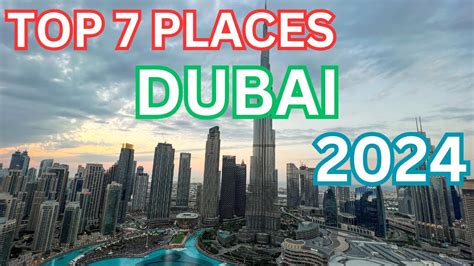 Dubai Attractions Top Places To Visit Youtube