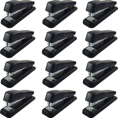 Amazon Yahenda 12 Pieces Stapler Desktop Staplers With Staples