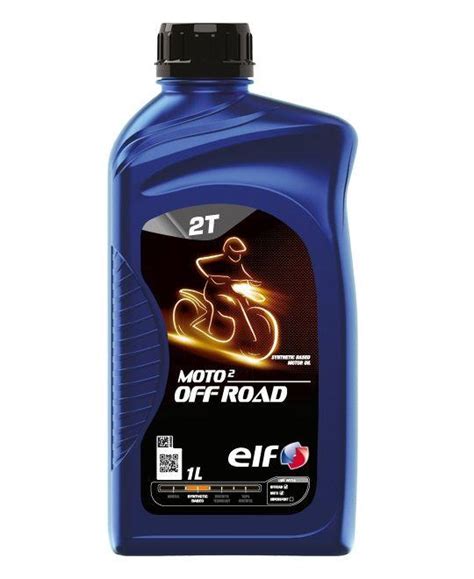Huile moteur 2T ELF Moto 2 Off Road Semi-synthèse - Lubrifiant sur La ...