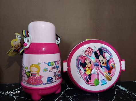 HOT AND COOL WATER BOTTLE WITH LUNCH BOX/LUNCH BOX FOR SCHOOL/WATER