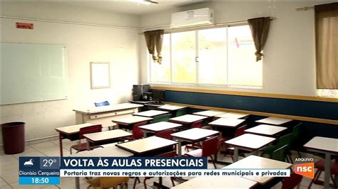 Com Portaria Sobre Aulas Presenciais Em Sc Municípios Debatem Retorno