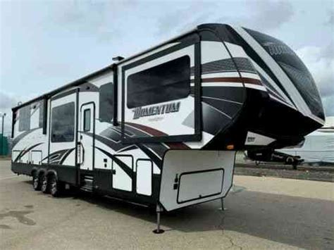 Grand Design Momentum 376th Fifth Wheel Toy Hauler Vans Suvs And