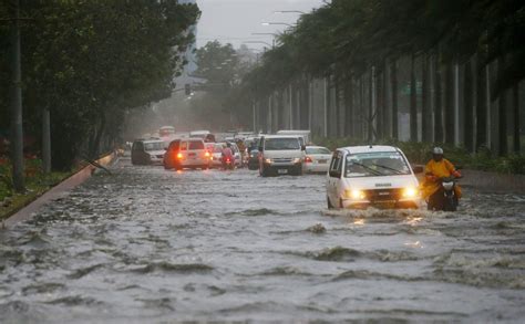 Ferocious Typhoon Plows Through Rain Soaked Philippines