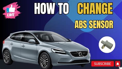 How To Change Abs Sensor On Volvo V Howto Change Abs Easy Youtube