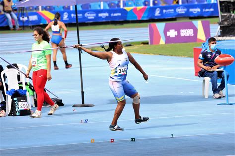 Yuleixi Angulo Campeona Iberoamericana De Lanzamiento De Jabalina