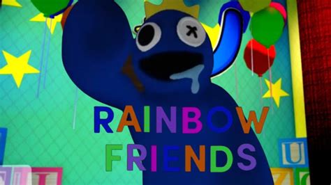 Rainbow Friends Jogando Azul Babão novamente YouTube