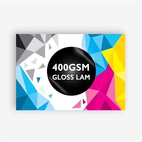 Gsm Deluxe Gloss Laminated Business Card Printing