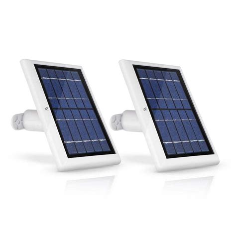 Wasserstein Solar Panel Compatible With Ring Spotlight Cam Battery