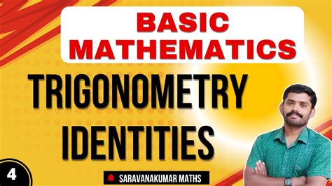 Trigonometry Identities Tricks Easy Method Basic Maths Polytechnic