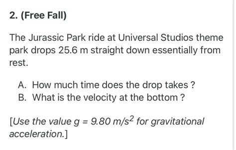 Answered The Jurassic Park Ride At Universal… Bartleby