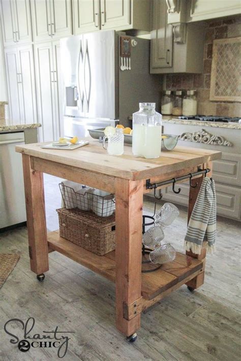 25 Gorgeous Diy Kitchen Islands To Make Your Kitchen Run Smoothly