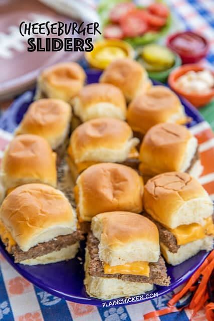 Easy Grilled Cheeseburger Sliders Momsdish