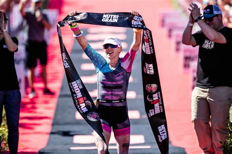 McCauley Smashes Race Record in Emotional Ironman NZ Victory - AsiaTRI