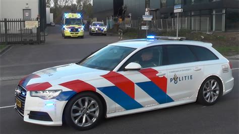 Verkeerspolitie Begeleidt Ambulance En Mmt Met Spoed Naar Het