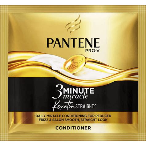 Pantene 3mm Keratin Straight Conditioner 9ml X 6s Hair Care Walter Mart