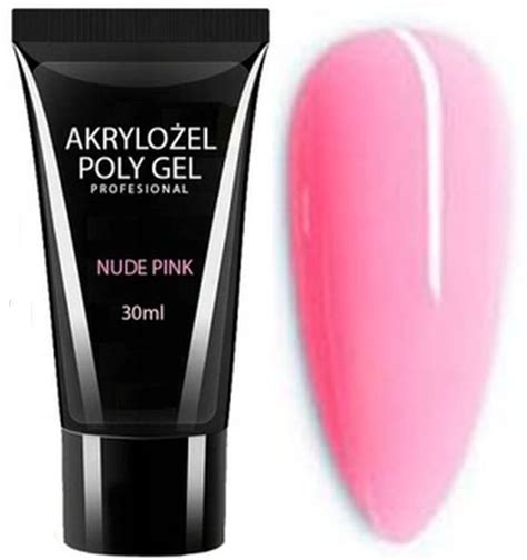 Poly Gel Profesional Akrylożel Budujący NUDE PINK ml PAZNOKCIE Żele i Akrylożele MARKI