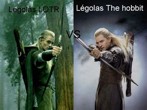 Legolas Lord Of The Rings Vs Hobbit