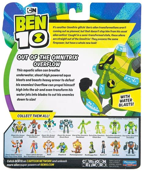 Фигурка Бен 10 Водохлёст из Омнитрикс Ben 10 Overflow Out Of The ...